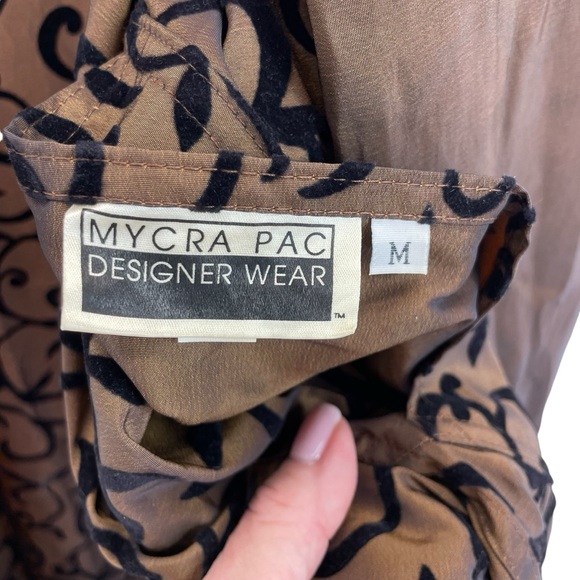 Mycra Pac Long Coat Bronze Scroll Medium - Picture 14 of 16